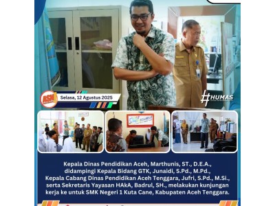 kunjungan kerja Kepala Dinas Aceh