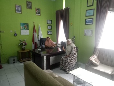 Penyerahan MoU Ke Dinas Kesehatan