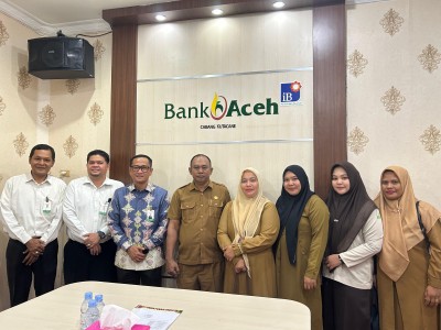 Menjalin kerjasama SMK 1 KUTACANE dan Bank Aceh syariah Tahun ajaran 2025/2026