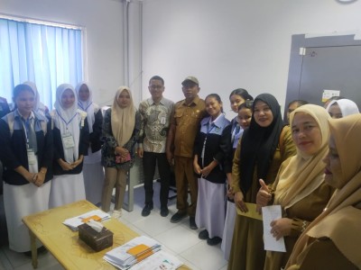 Pengantaran Siswa PkL 2025 ke Bank BSI