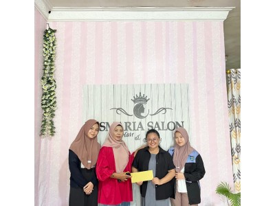 Pengantaran Siswa PKL 2025 ke salon Lasmaria Medan 